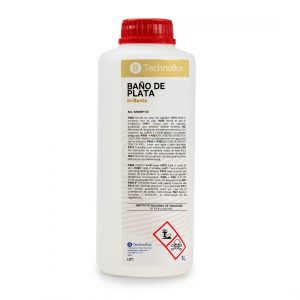 TECHNOFLUX -BAÑO PLATA BRILLANTE 1 LITRO